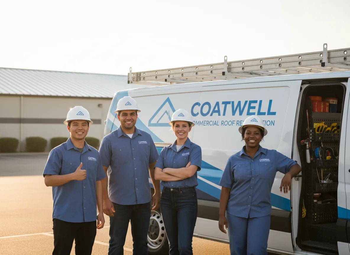 Commercial roof coating company in Waynesville, IL